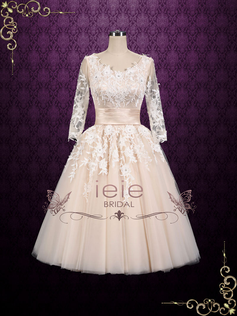 Retro 50s Vintage Style Wedding Dress ...